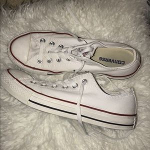 women’s all star white converse